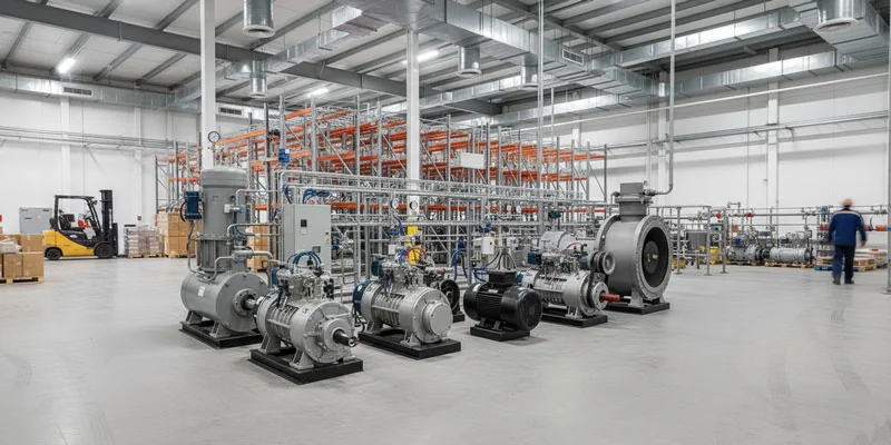 انواع مختلف کمپرسورهای سردخانه