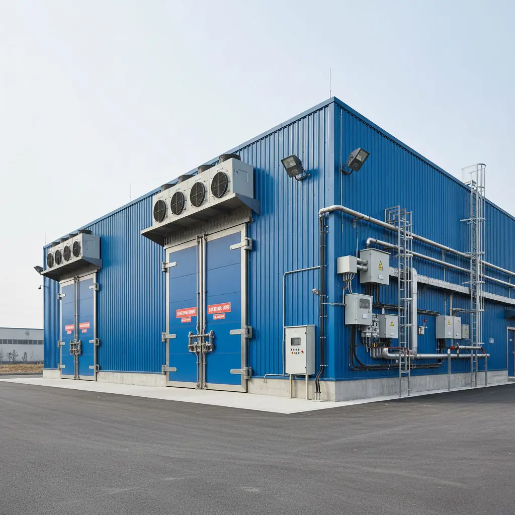 سردخانه ضد انفجار، نکات ایمنی و استاندارهای آن